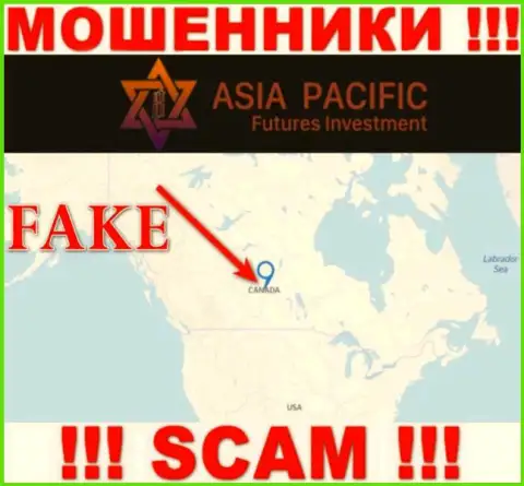 Asia Pacific Futures Investment Limited - это МОШЕННИКИ !!! Оффшорный адрес ненастоящий