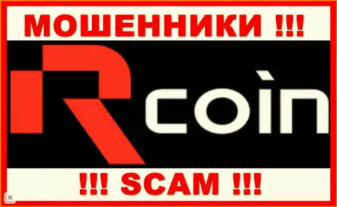 Логотип МОШЕННИКА R-Coin