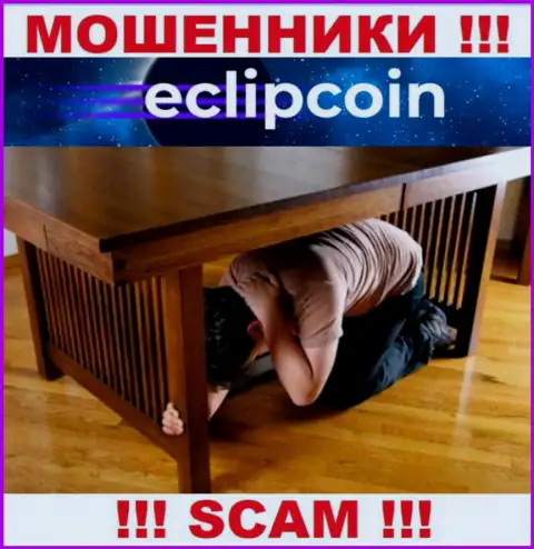 Мошенники EclipCoin скрывают сведения о людях, руководящих их шарашкиной организацией