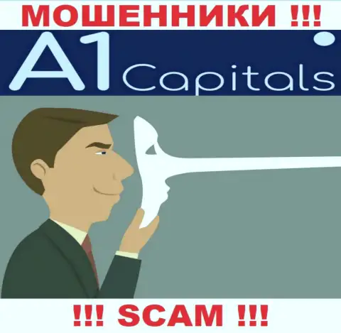 A1Capitals - это ушлые мошенники !!! Выманивают денежные активы у валютных трейдеров обманным путем