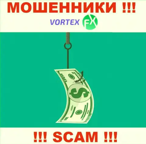 Vortex-FX Com намереваются раскрутить на сотрудничество ? Осторожно, обворовывают